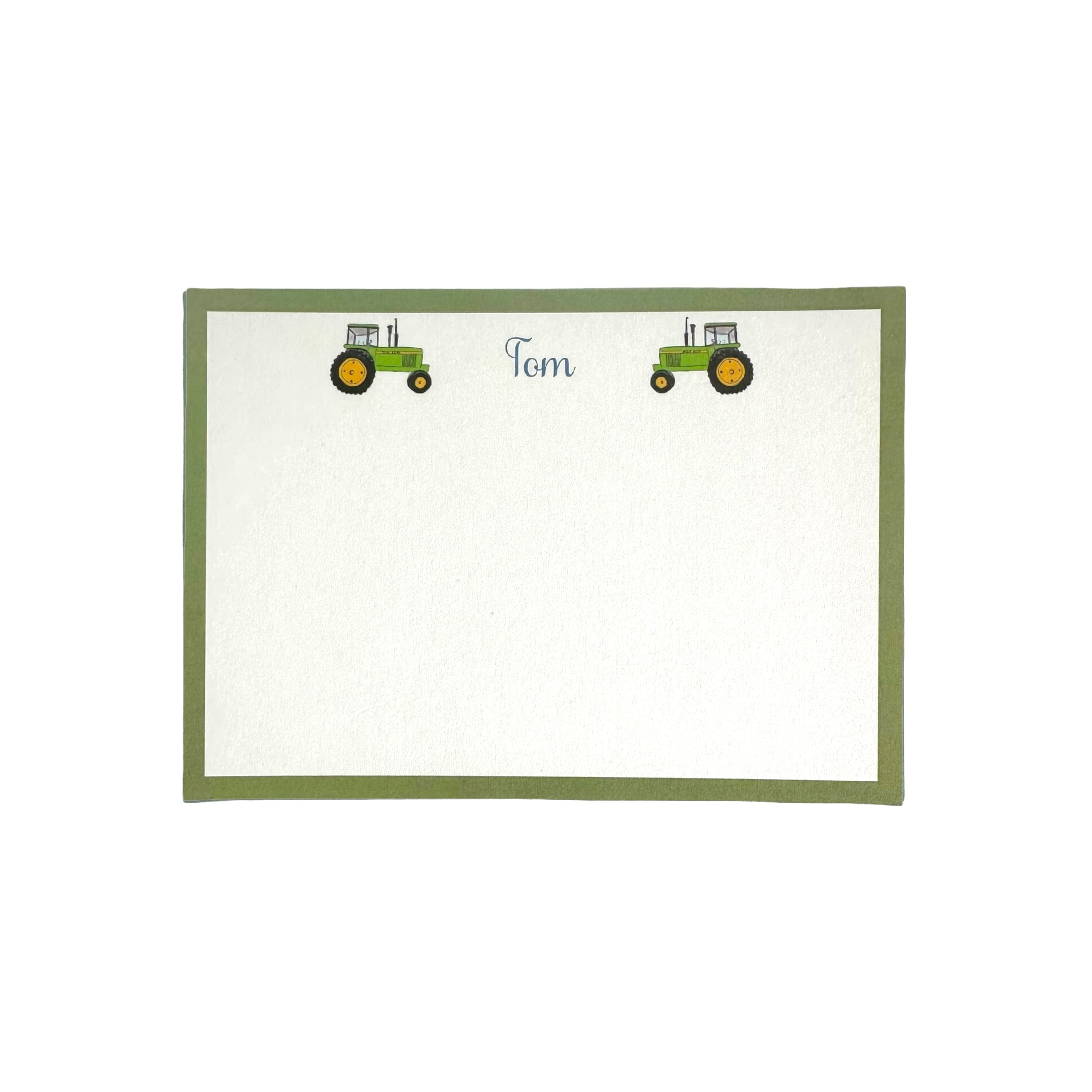 Tractor Notecard, Set of 20