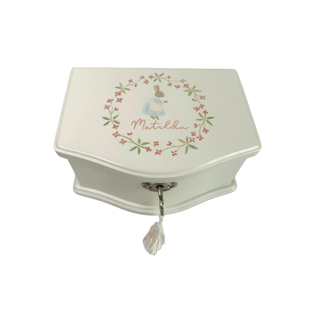Musical Ballerina Box in Cosima Rabbit
