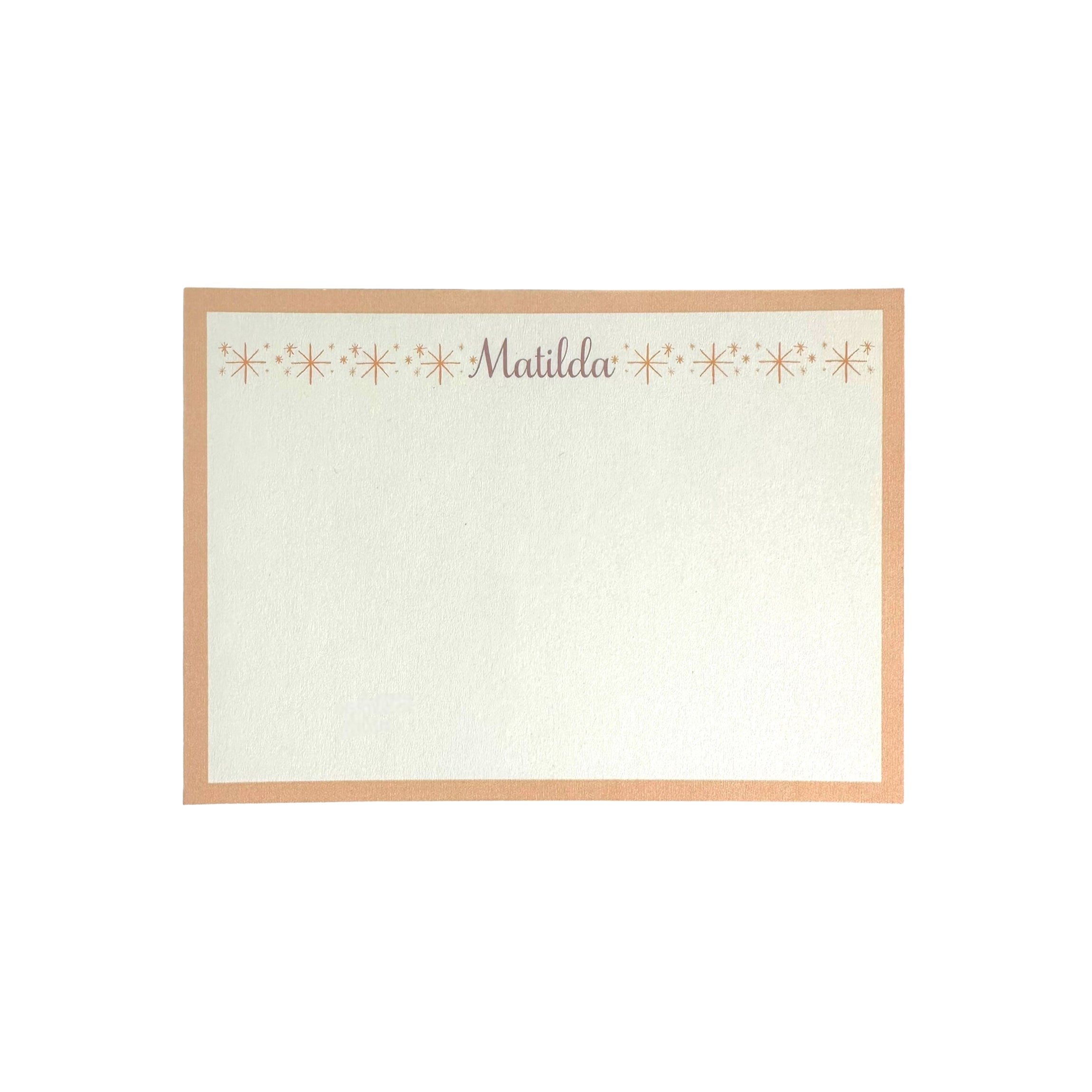 Starry Notecard, Set of 20
