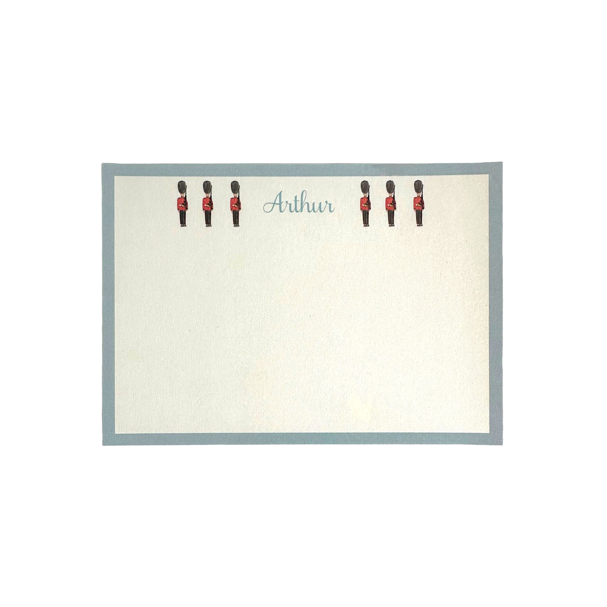 Guardsman Notecard, Set of 20
