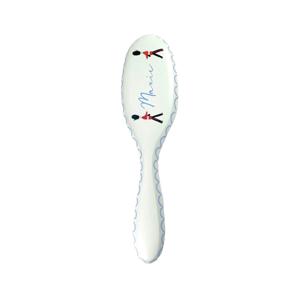 Baby Brush in Marching Guardsman & Blue Frill
