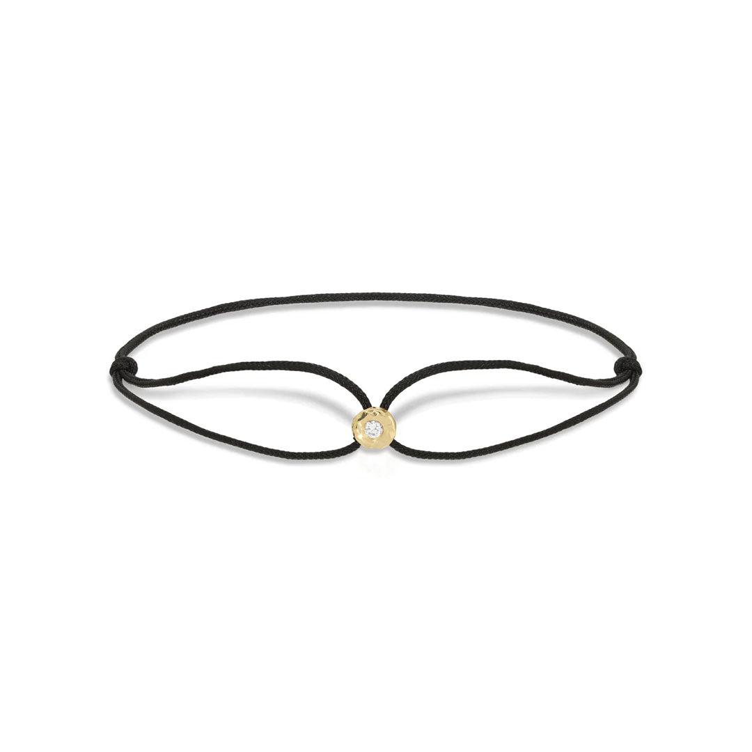 Black Parachute Nesting Gem Bracelet