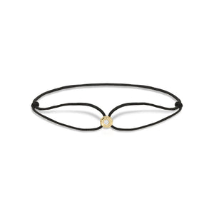 Black Parachute Nesting Gem Bracelet