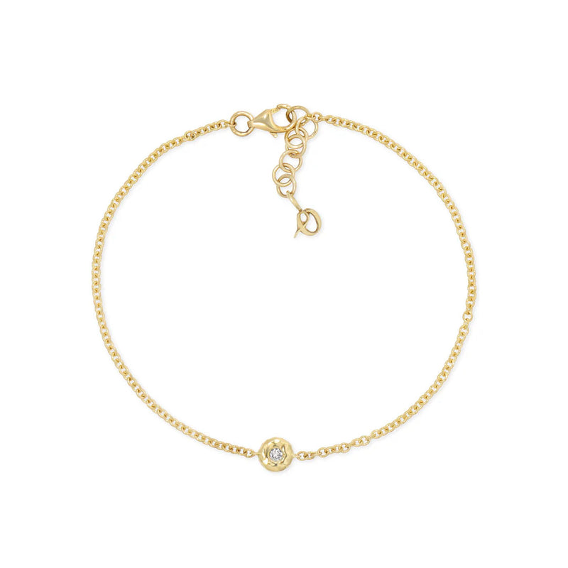 Nesting Gem Bracelet in Diamond