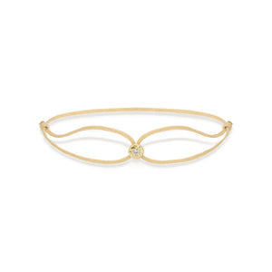 Cream Parachute Nesting Gem Bracelet