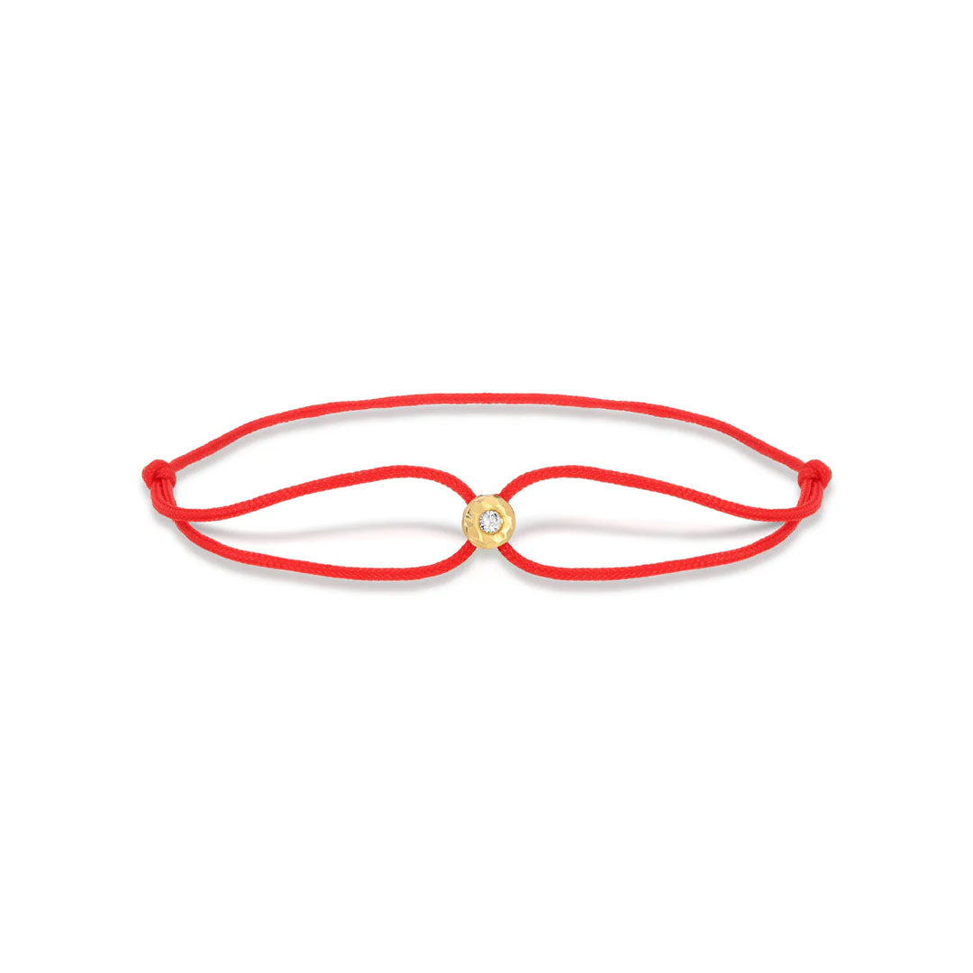 Red Parachute Nesting Gem Bracelet