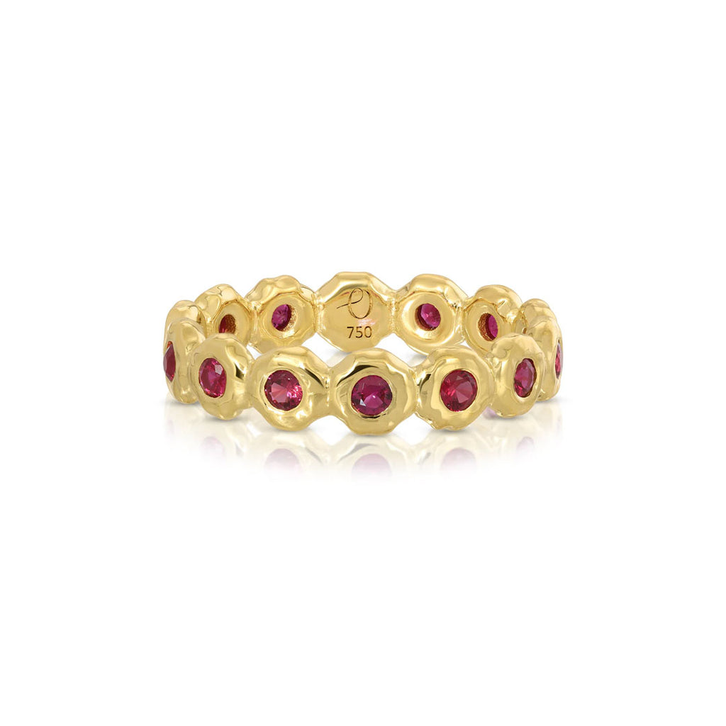 Ruby Nesting Gem Eternity Ring
