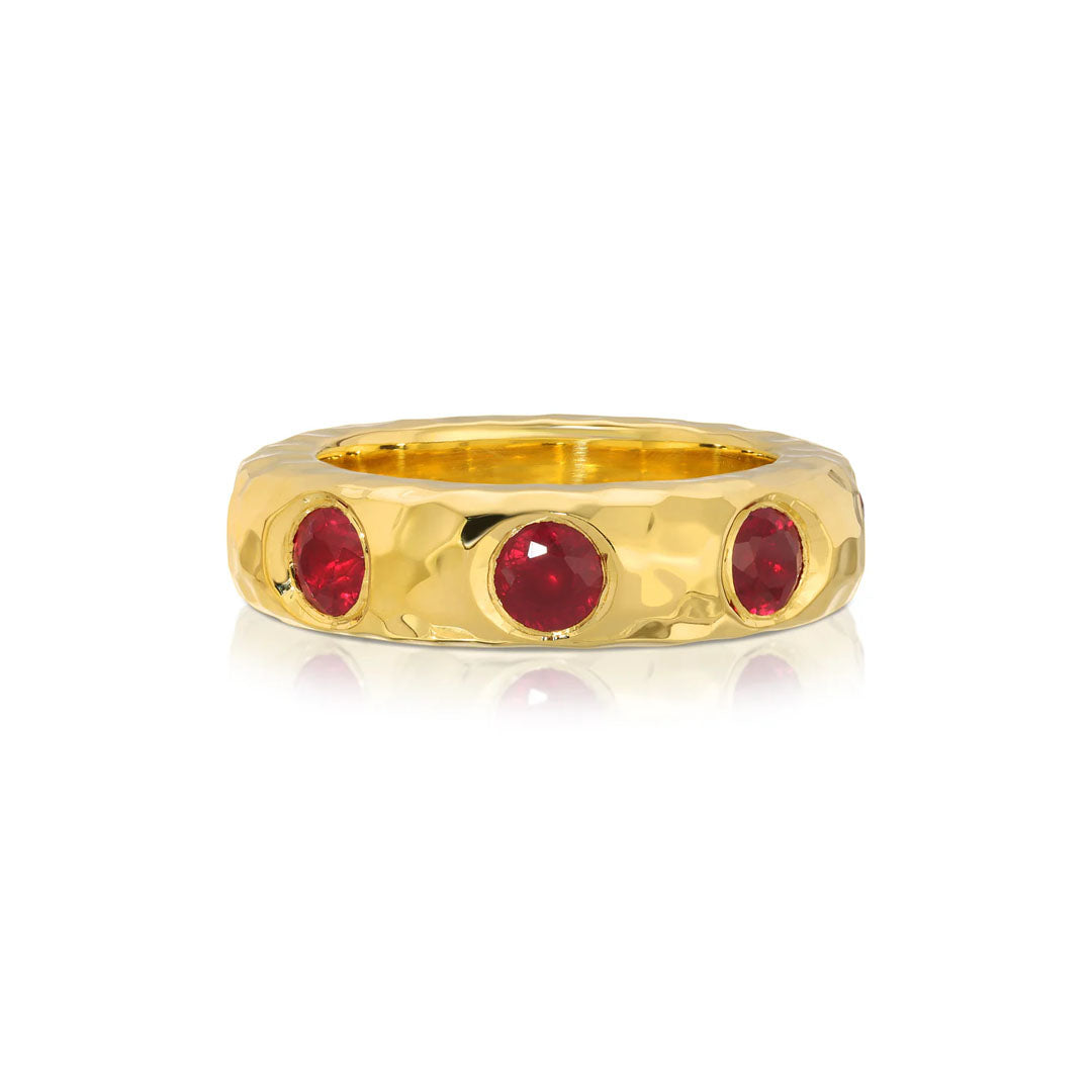Large Ruby Liberty Ring