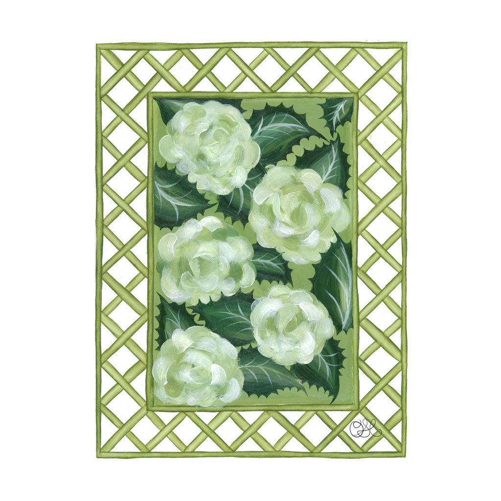 Original Hydrangea Trellis En Vert