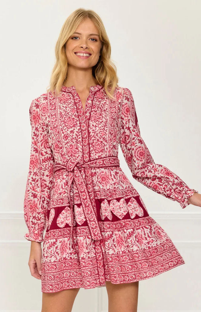Burgundy Patchwork Gemma Mini