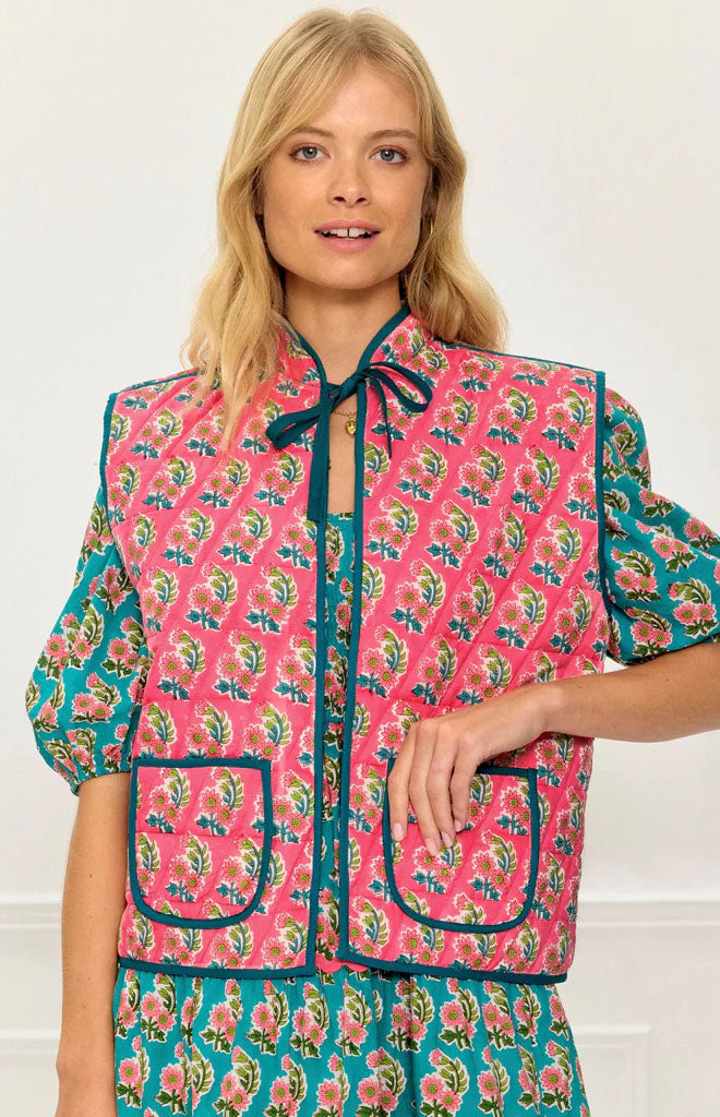 Candy Zinnia Maggie Gilet
