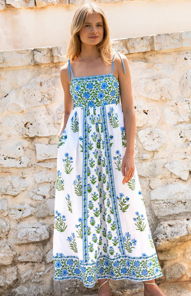 Sky Lily Mix Aimee Dress