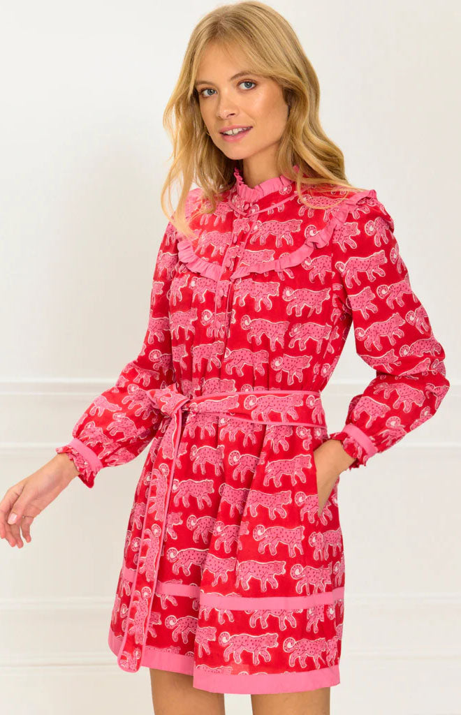 Crimson Leopard Bianca Mini