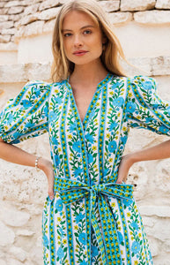 Hibiscus Border Daisy Dress