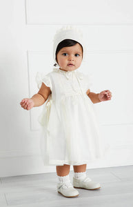 Traditional Christening Gown in Cream