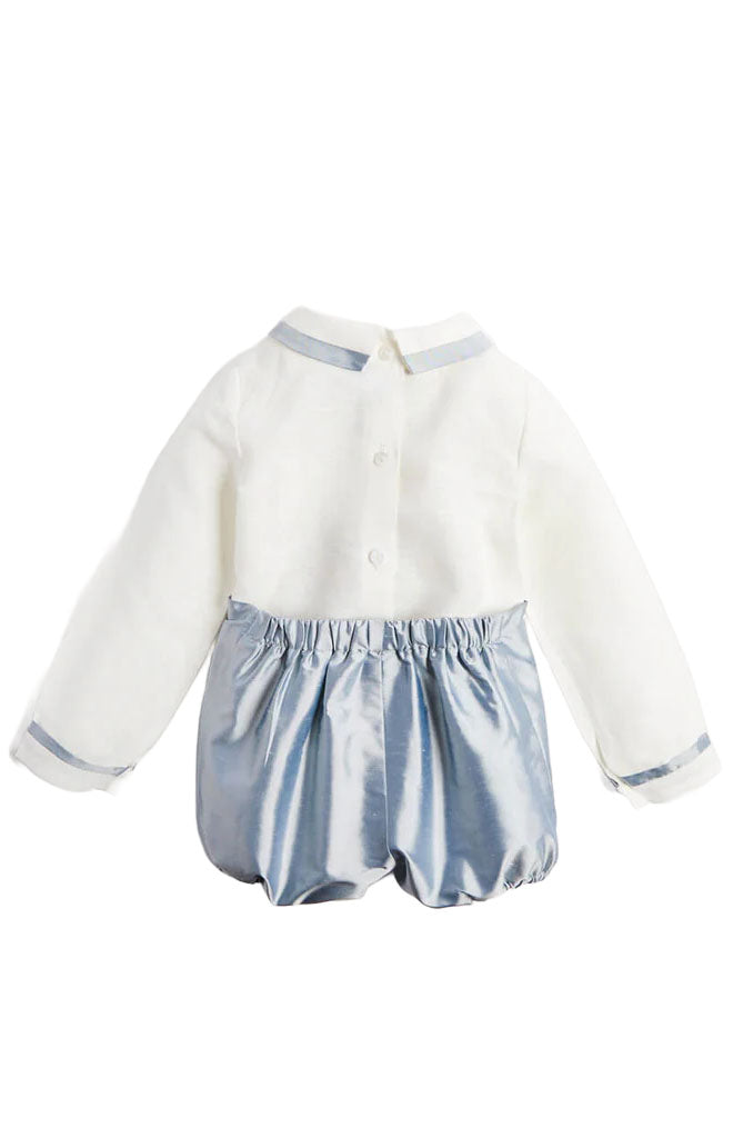 Celebration Set in Blue Silk