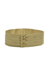 Silk Pageboy Cummerbund in Green