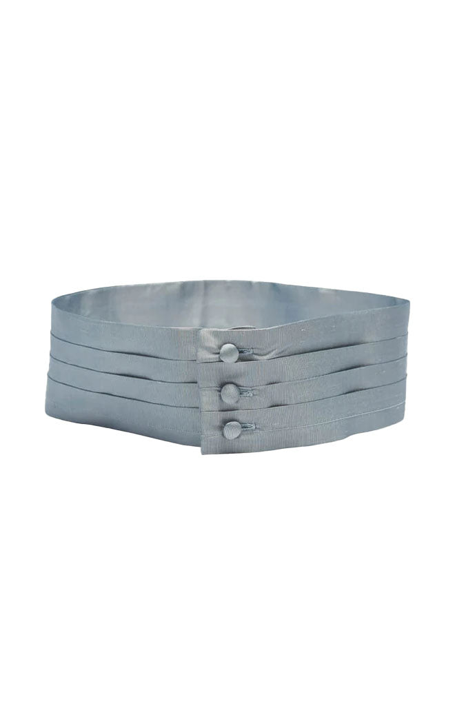 Silk Pageboy Cummerbund in Blue