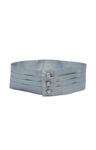 Silk Pageboy Cummerbund in Blue