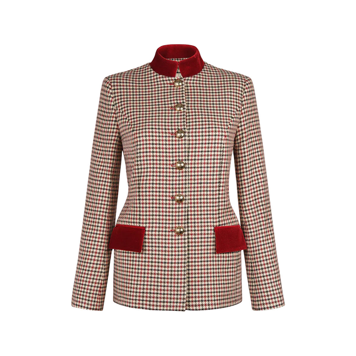 Camille Rosso in Plaid