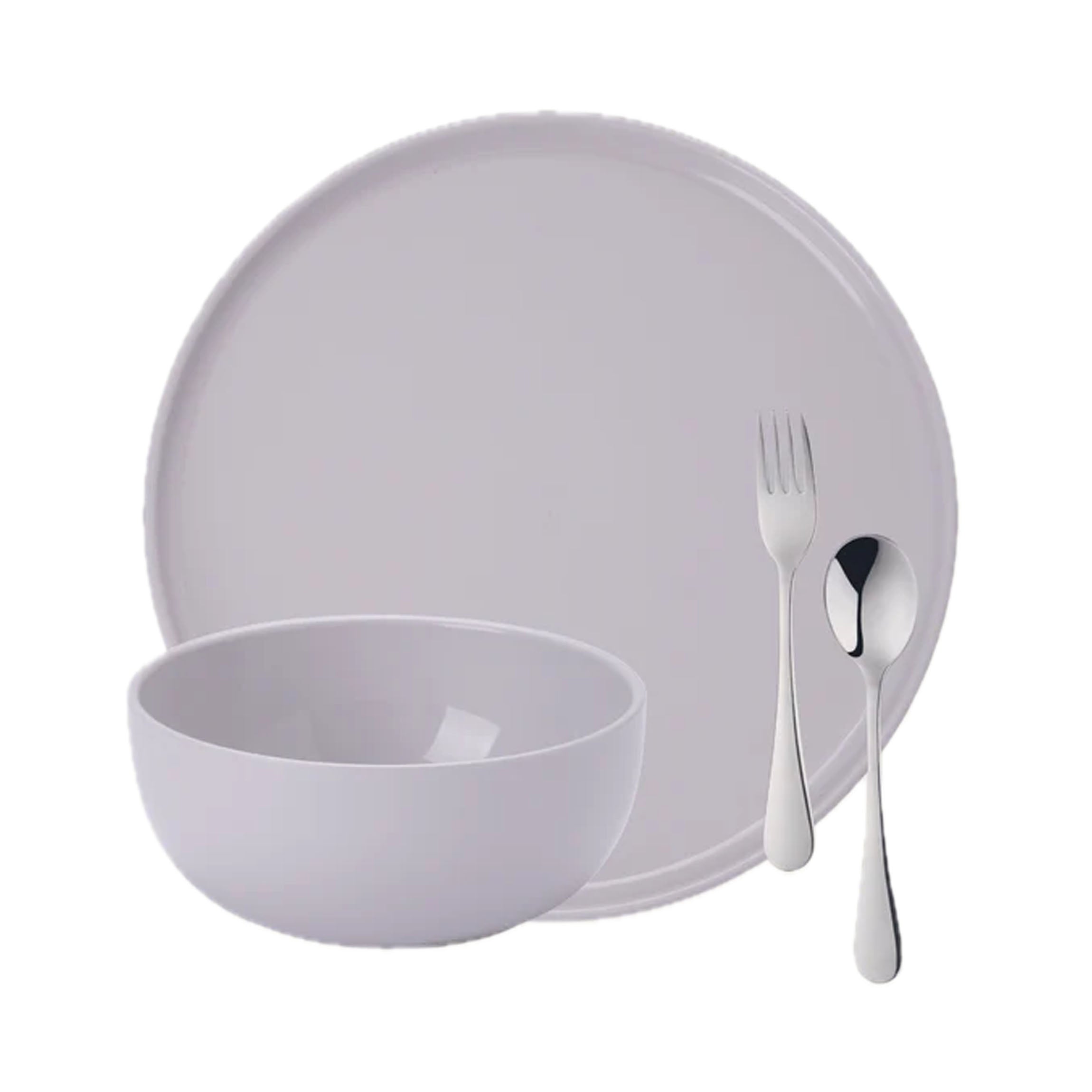 Complete Dinnerware Set in Gray