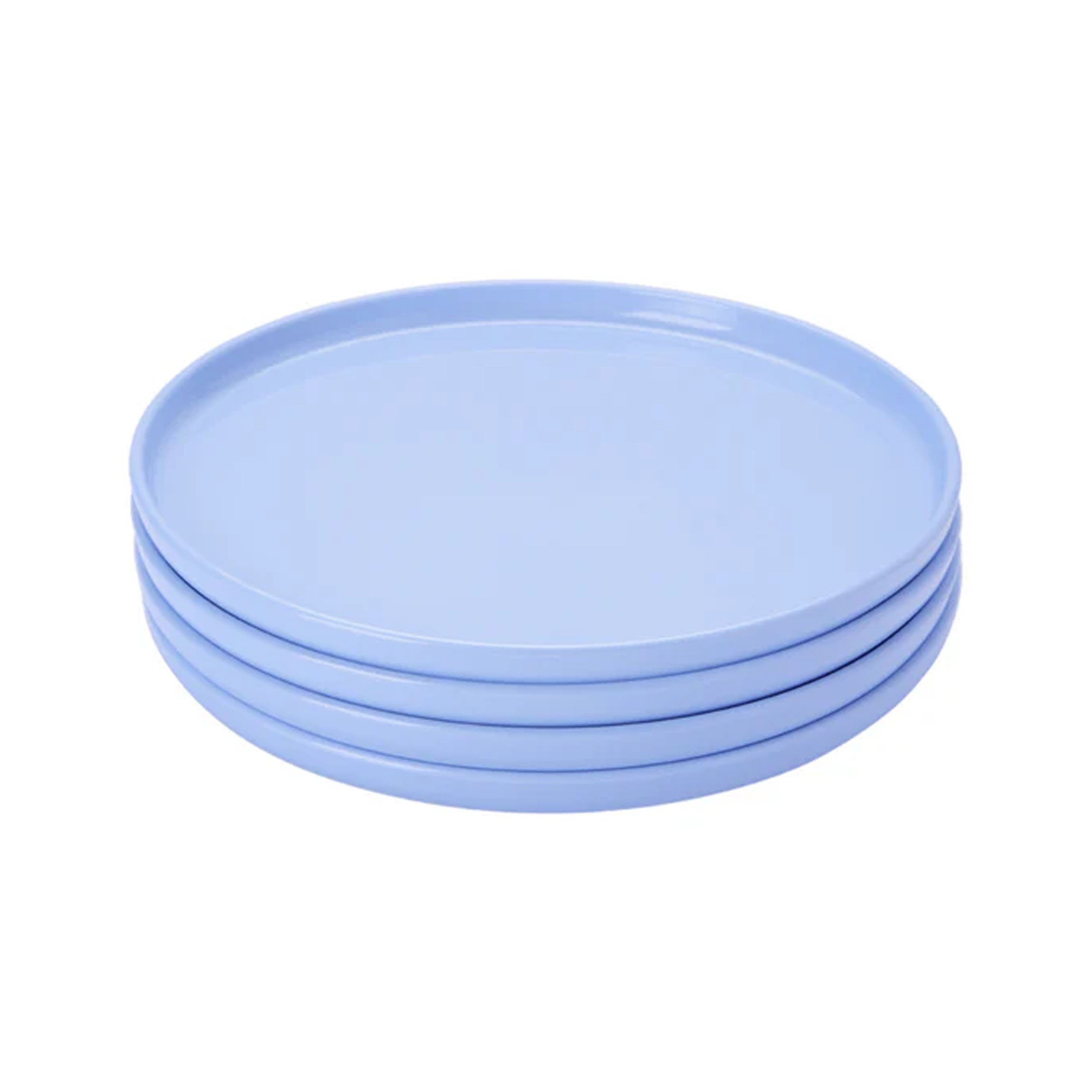 Plates in Blue, Set of 4
