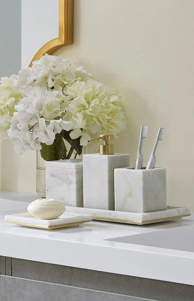 Pietra Marble Toothbrush Holder