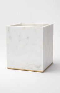 Pietra Marble Waste Basket