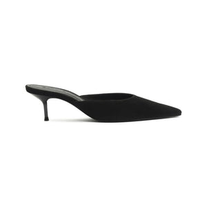 Julie Suede Pump in Black
