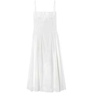 Lou Lou Dress in White Eyelet
