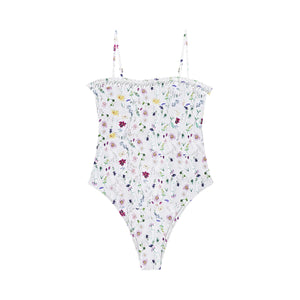 OTM Exclusive: Caroline One-Piece In White Floral