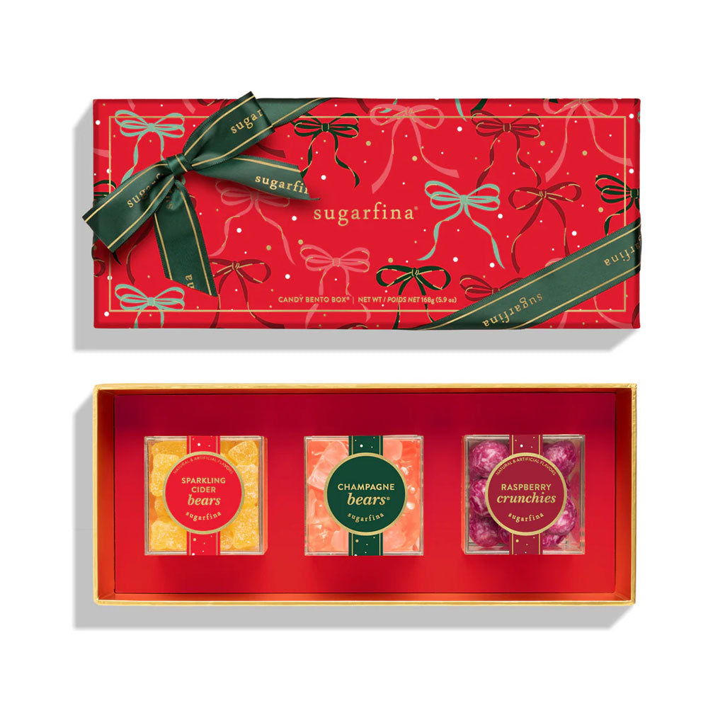 Happy Holidays 3-Piece Bento Box
