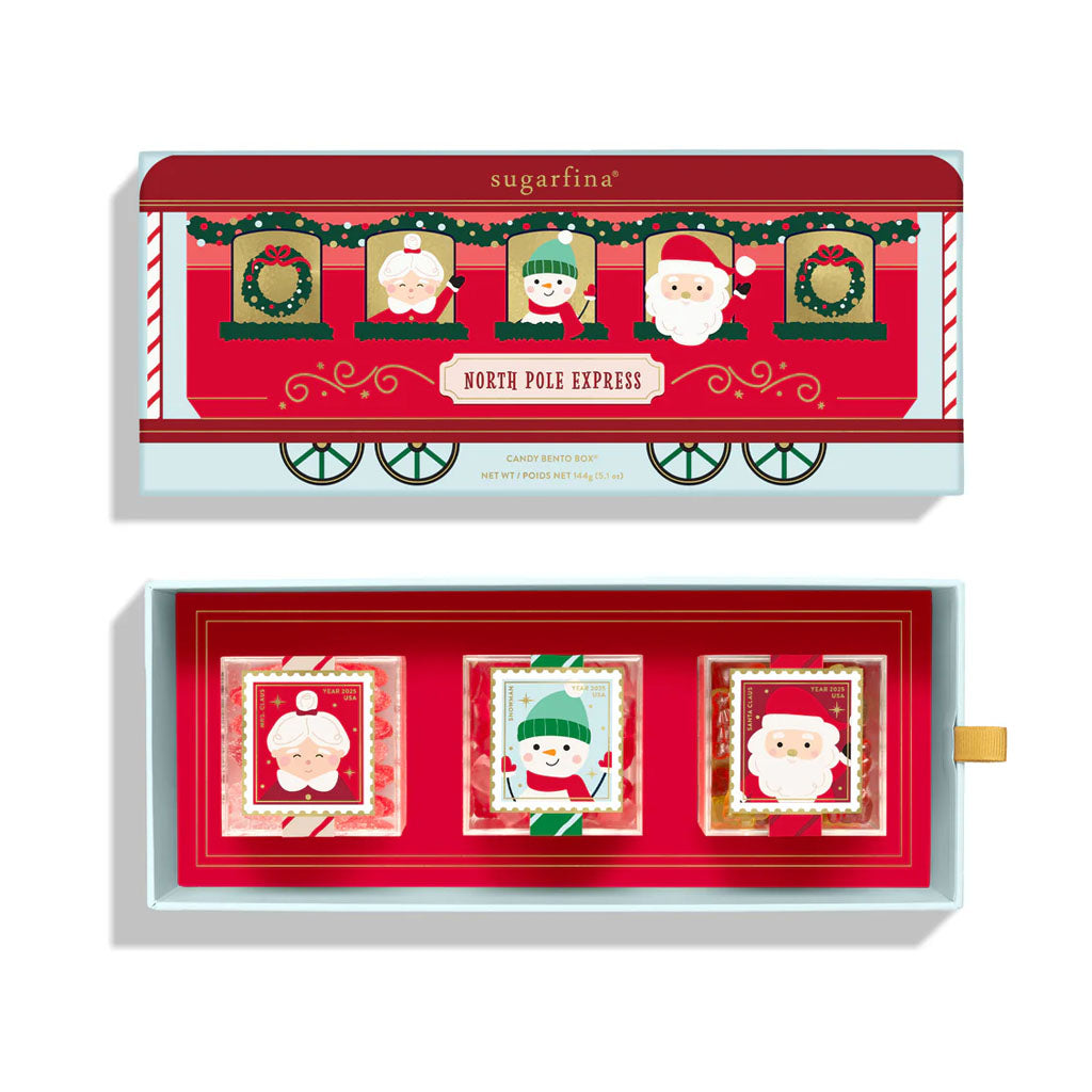 North Pole Express 3-Piece Bento Box