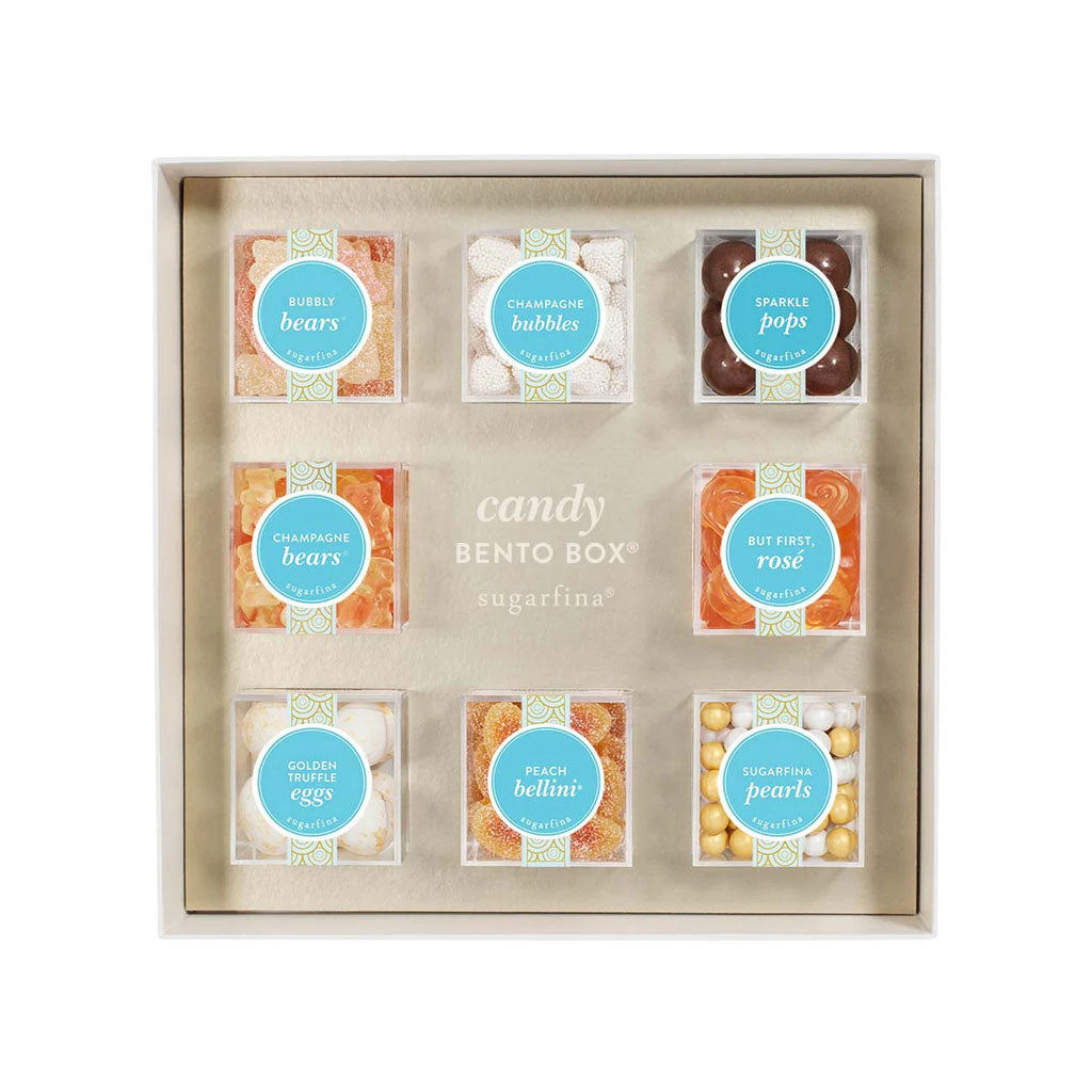 Sweet & Sparkling  8 Piece Preset Candy Bento Box