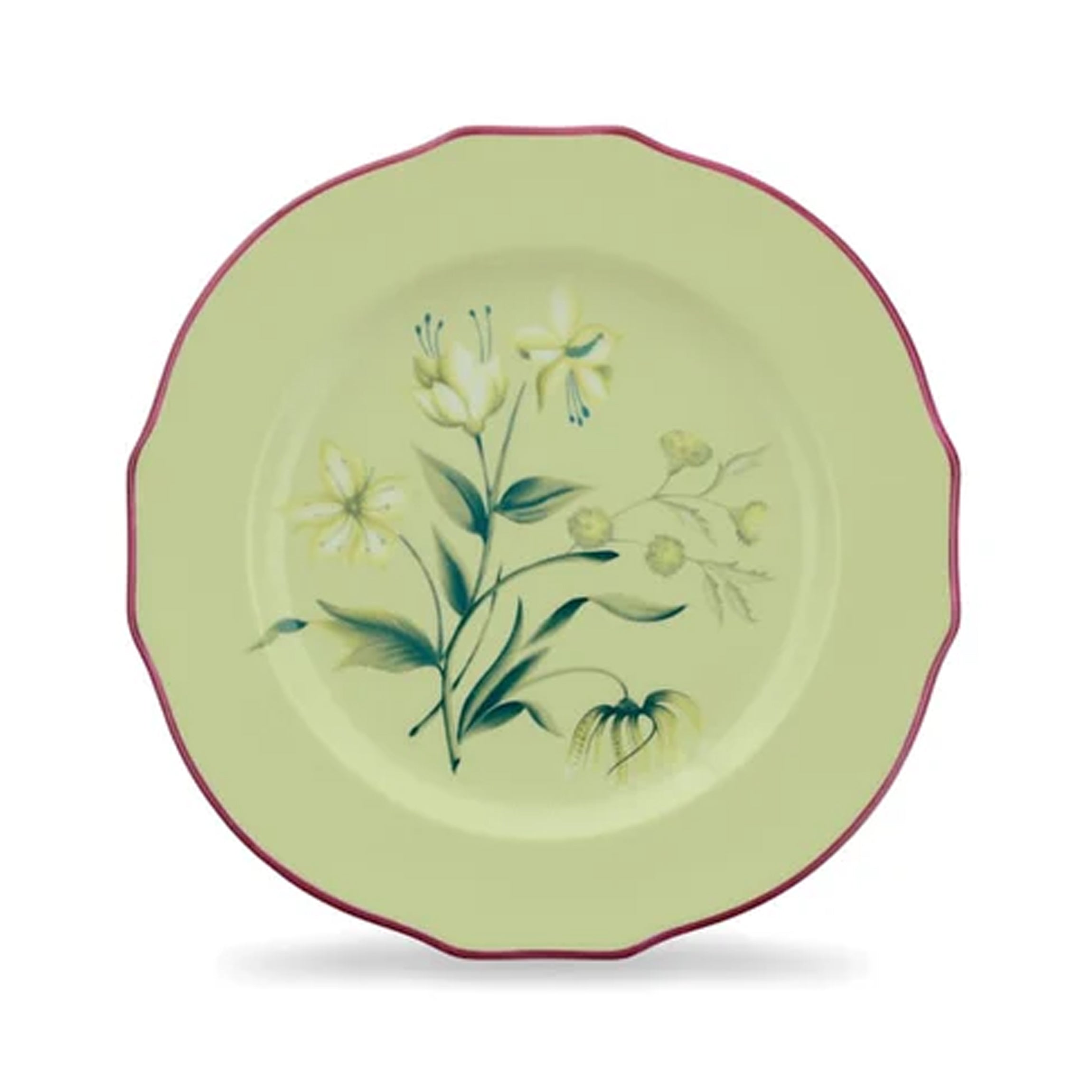 Florenza Acanto Fondo Chiaro Duchessa Dessert Plate
