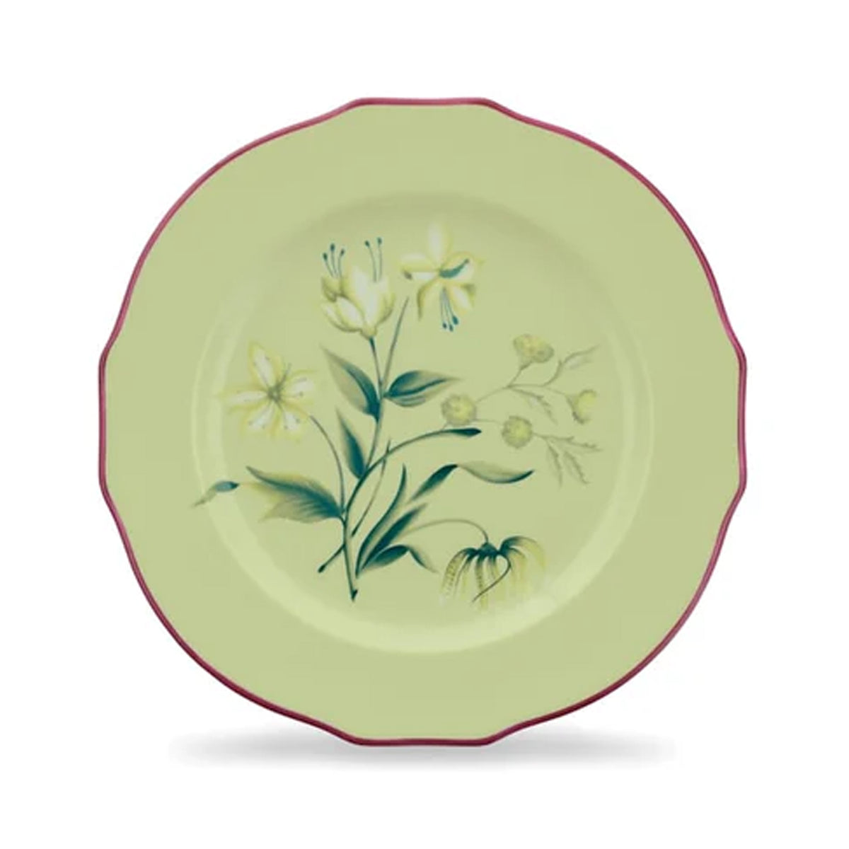 Florenza Acanto Fondo Chiaro Duchessa Dessert Plate