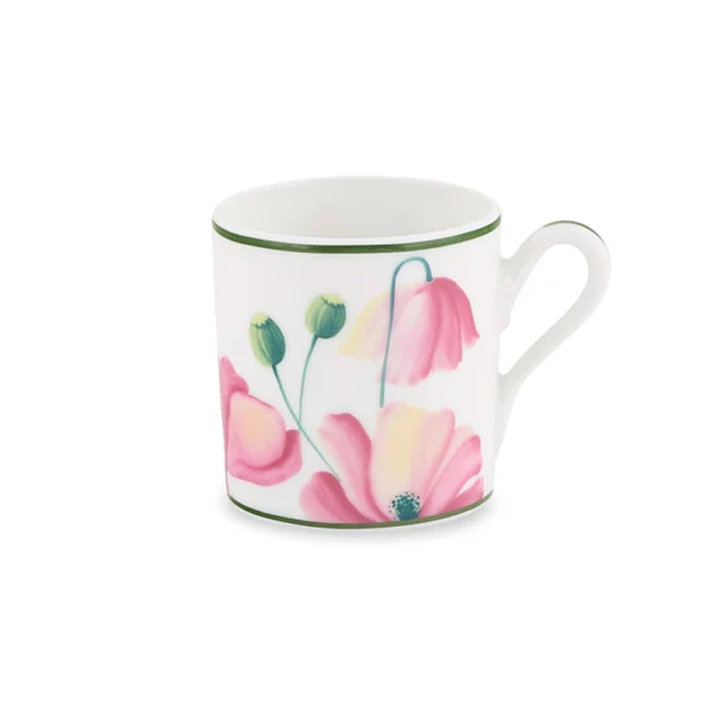 Florenza Malva Fondo Bianco Impero Coffee Cup