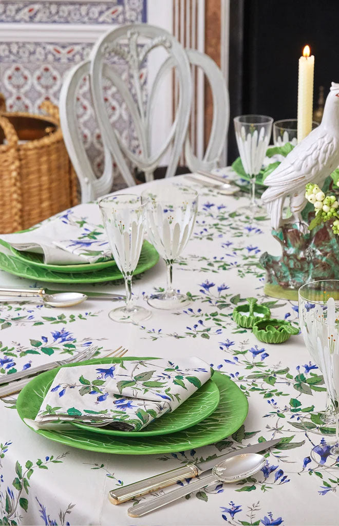 Lettuce Ware Canapé Plate in Green, Set of 4