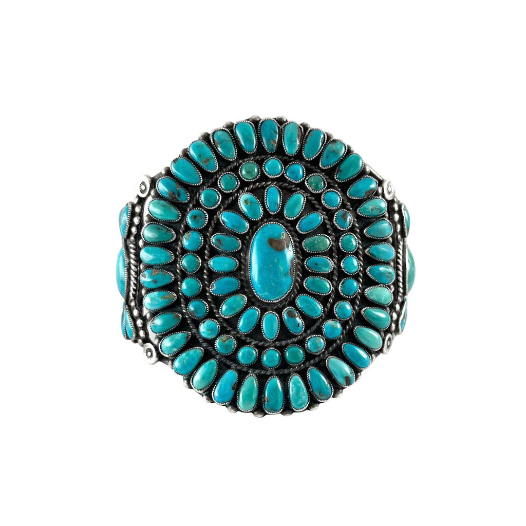 Large Vintage Cluster Bracelet