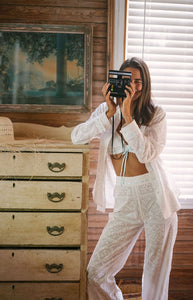 Something Blue Shirt in White
