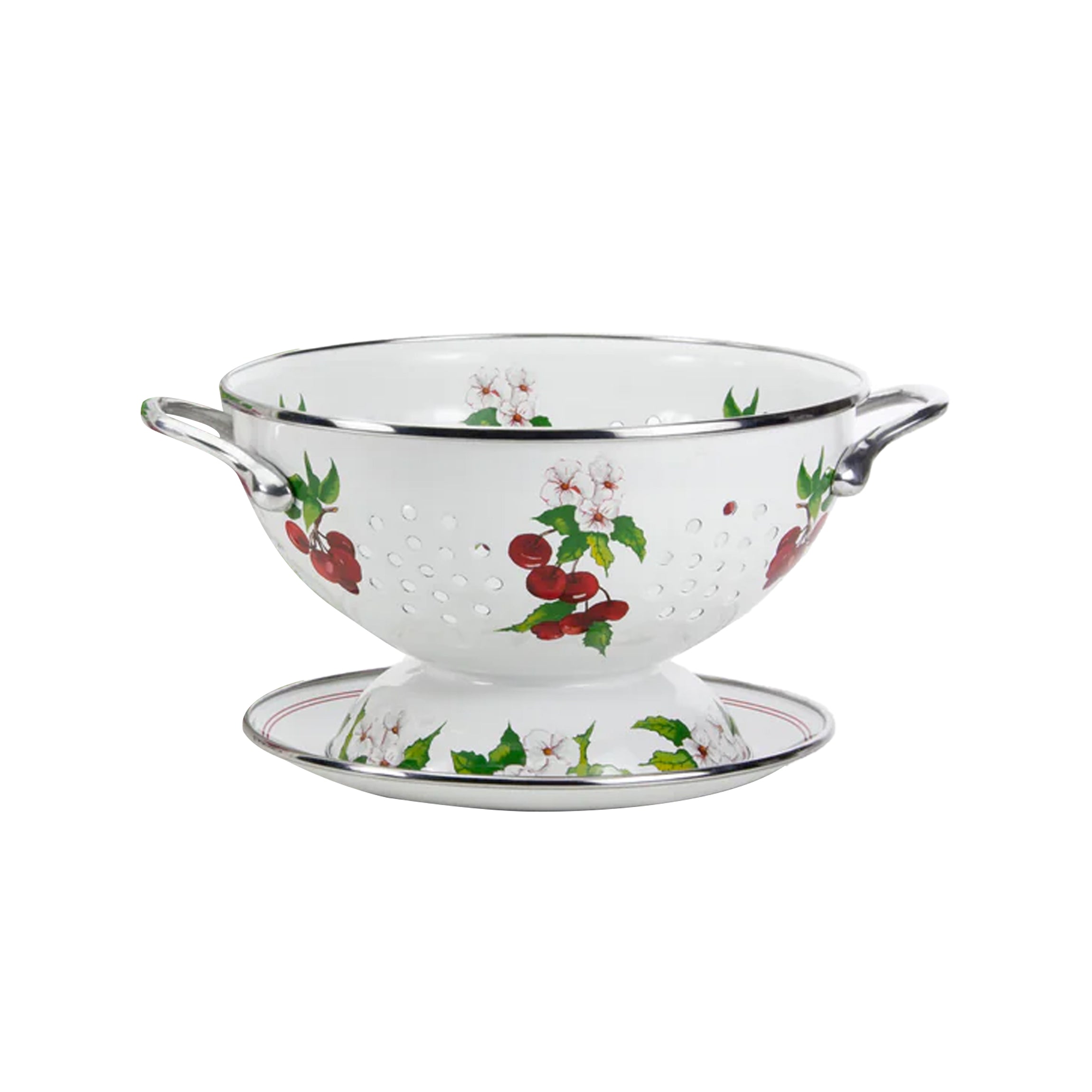 Colander Set in Cherry