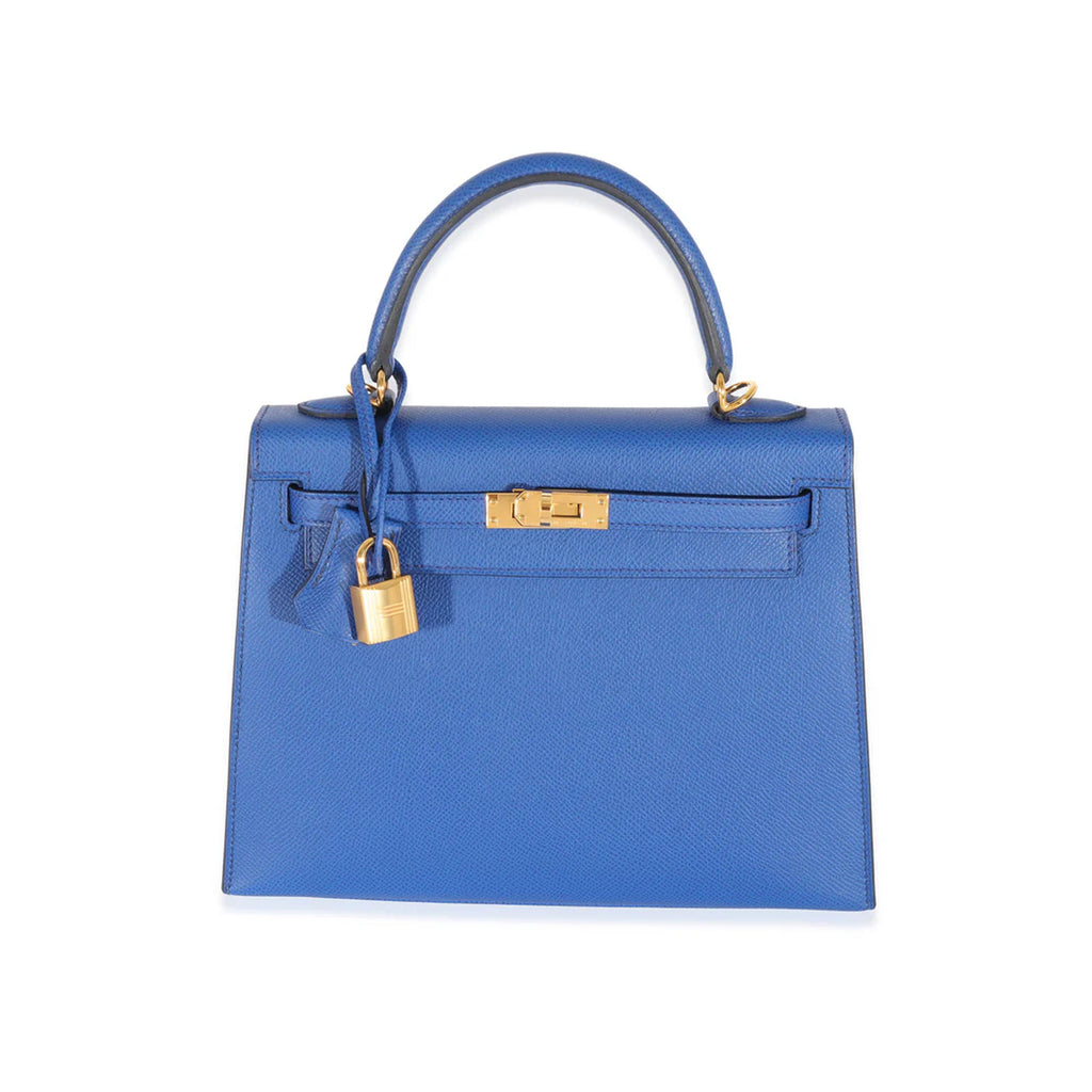 Hermès Bleu Royal Epsom Sellier Kelly 25