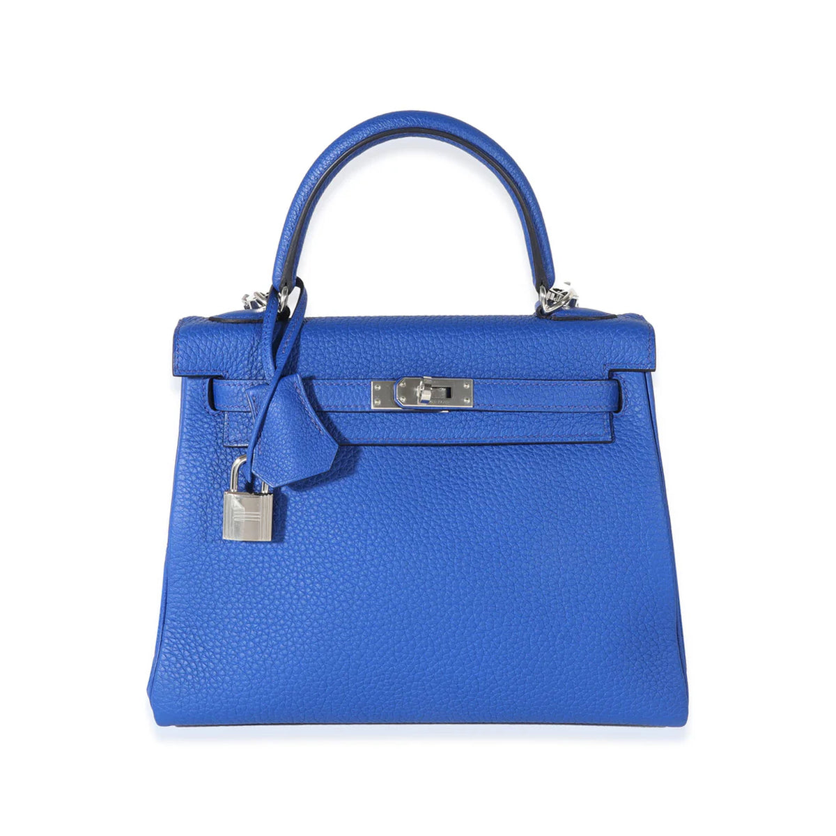 Hermès Bleu Royal Togo Kelly Retourne 25