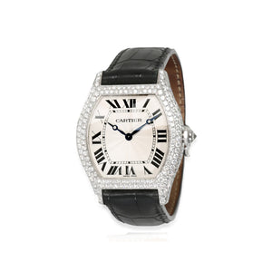 Cartier Tortue de Cartier WA504351 Unisex Watch in 18kt White Gold