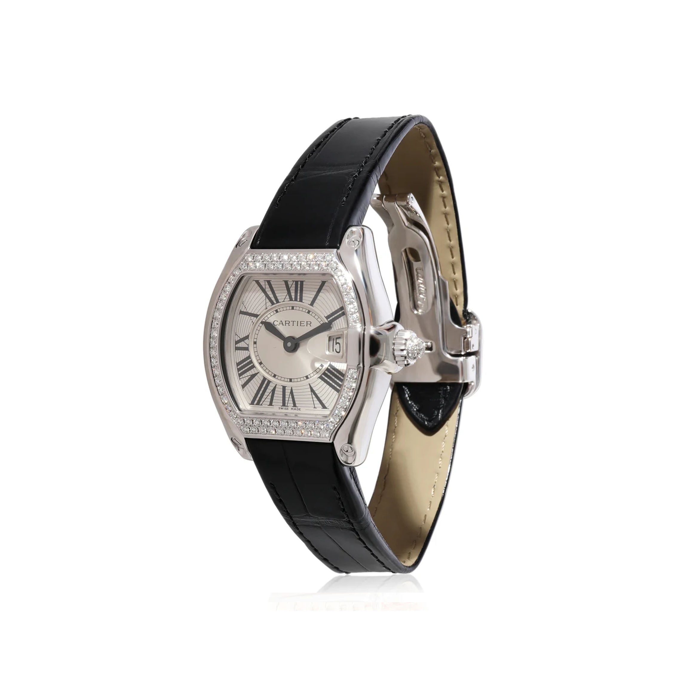 Cartier Roadster Women’s Watch in  White Gold