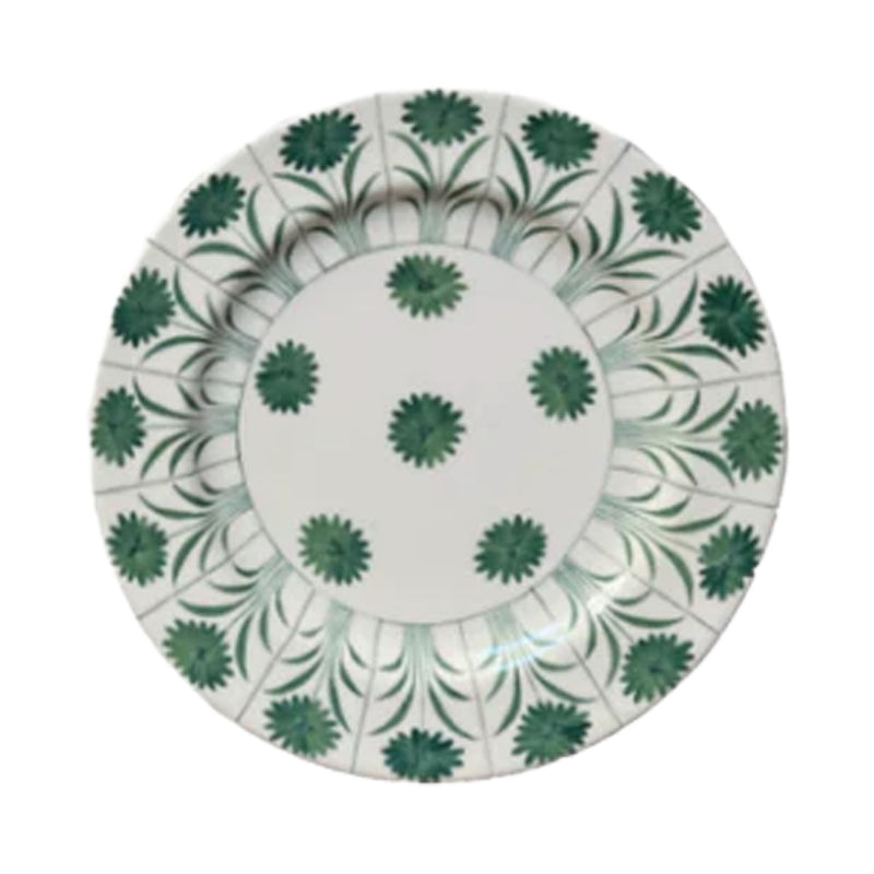Daisy Plate in Green