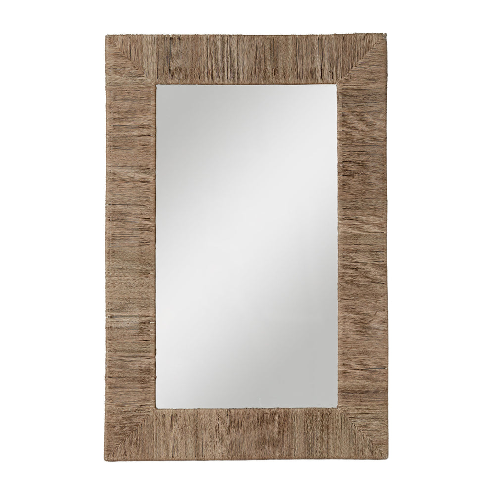 Highball Jute Rectangular Mirror