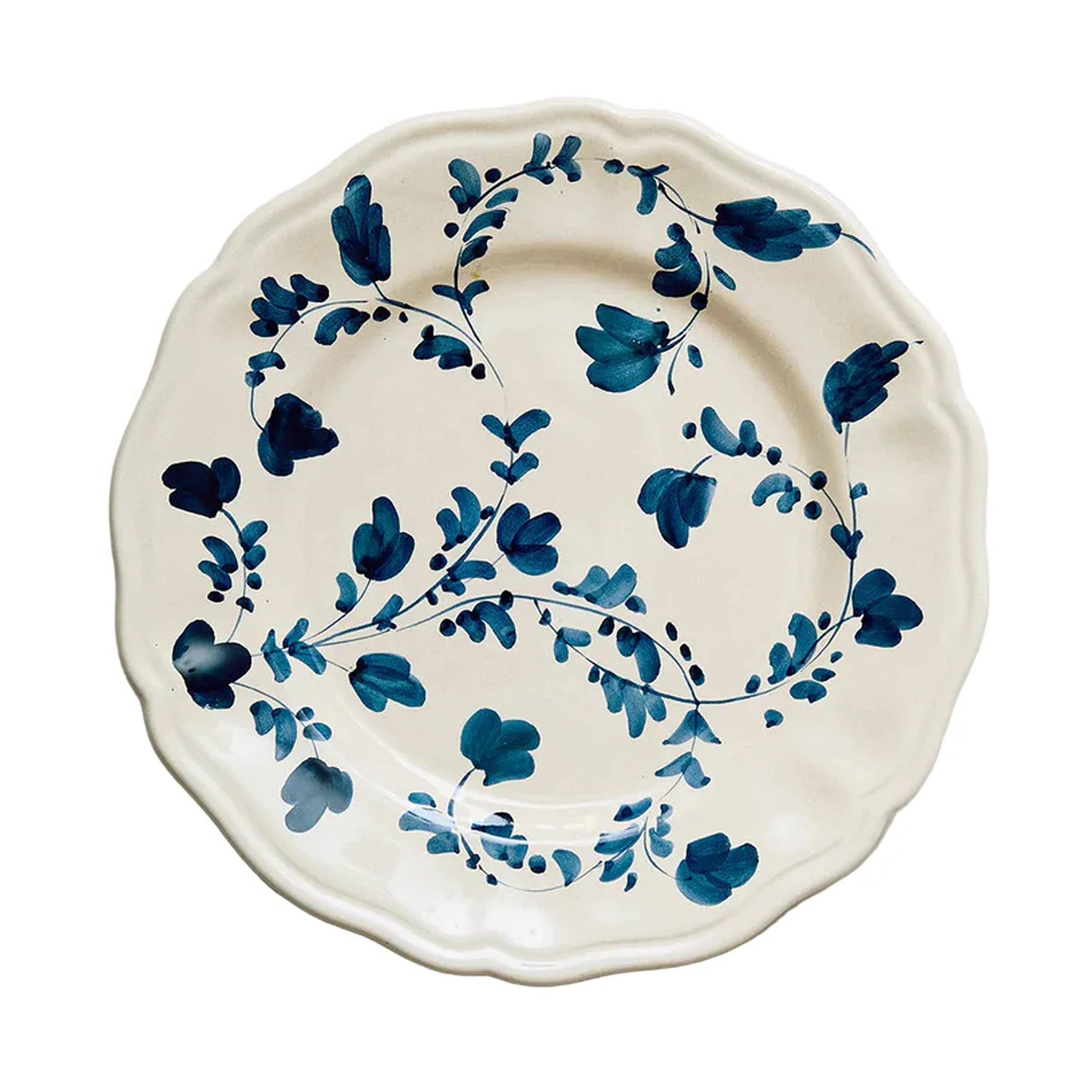 Flora Dinner Plate in Blue