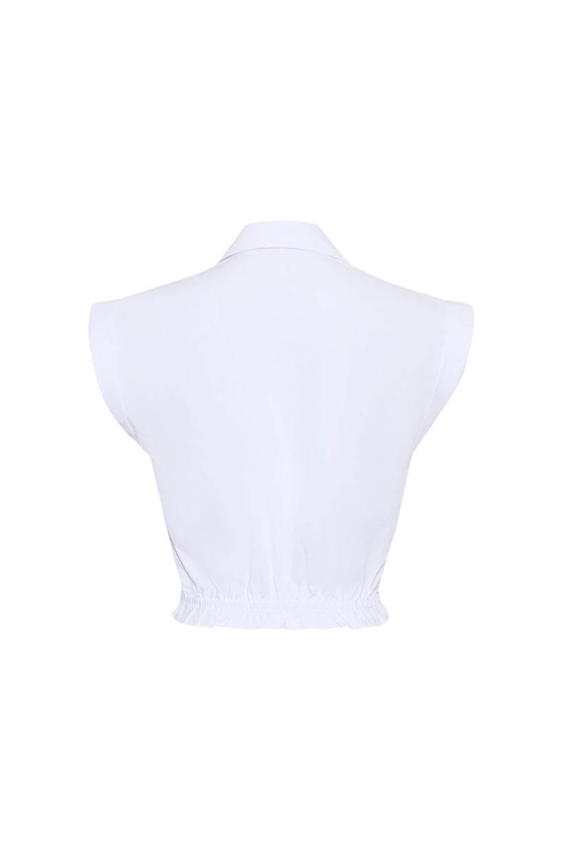 Octavia Top in White