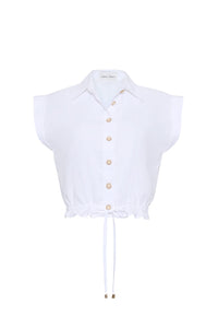 Octavia Top in White